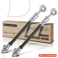 2X Rear Outer Brake Hydraulic Hose for Honda Ridgeline (2006–2014)