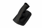 Leather Manual Shift Boot Cover for Volvo C30 C70 S40 (2004–2013) Beige Stitch