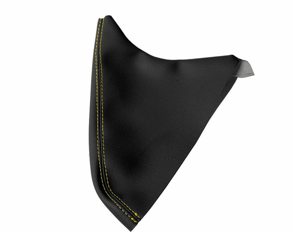 E Brake Boot Cover for BMW E30 (1984–1991) Black Yellow Stitch