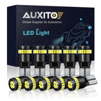 AUXITO T10 LED Bulbs 168 194 2825 for License Plate Side Marker (6000K)