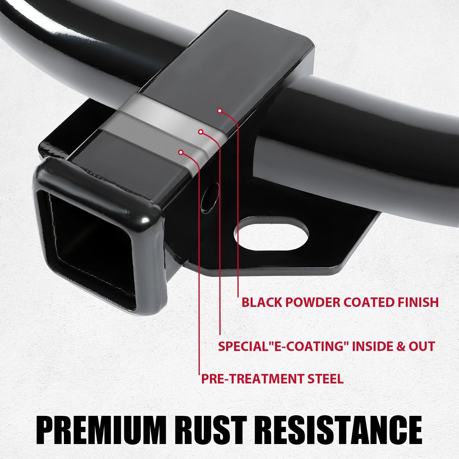 Class 3 Trailer Hitch Receiver for Ford Escape (2005-2012)