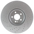 Hella Pagid 360mm Front Drilled Disc Brake Rotor for MB W205 W213 C257 X253 (2015–2023)