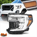 Rear Bumper Face Bar for Ford F-150 Lincoln Mark LT (2004–2008) Chrome