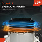 A/C Compressor with Clutch for Chevrolet Corsa Tornado (2003-2008)