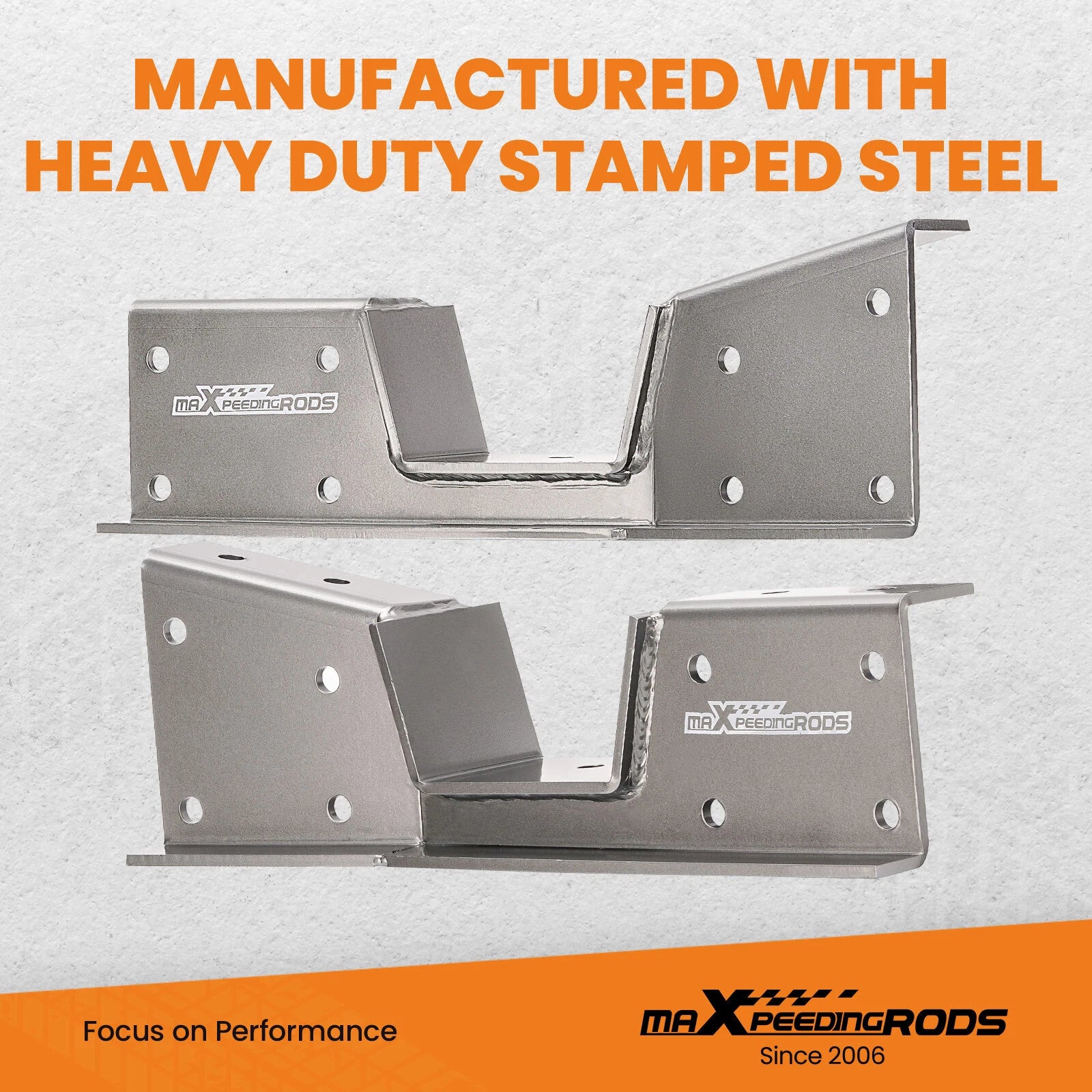 2X Rear Axle Lowering C-Notch Drop Kit for Chevy Silverado 1500 (2001-2007)