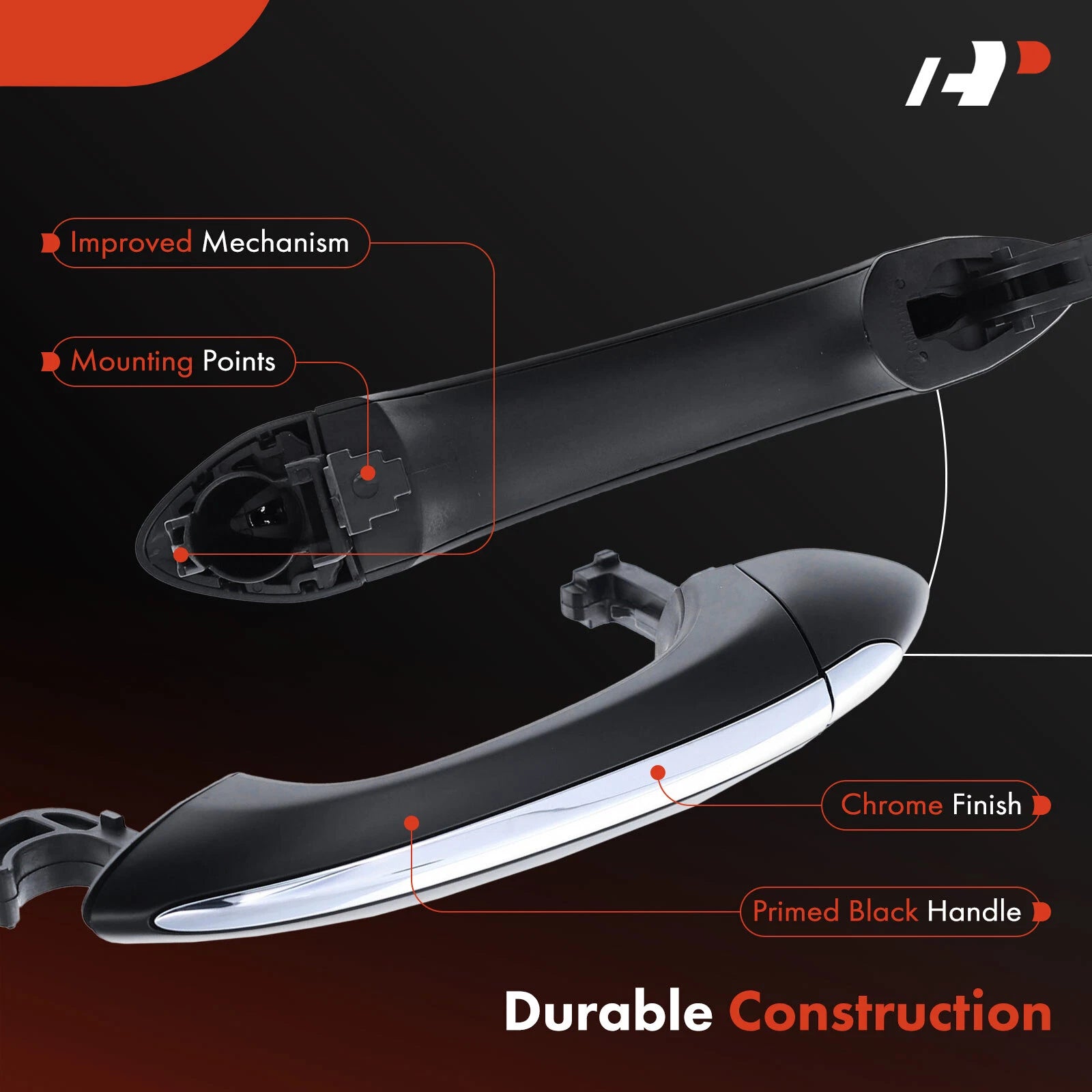 Rear Exterior Door Handle for Chevrolet Cruze (2016–2019)