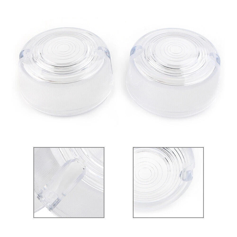 Turn Signal Lens Cover for Harley Dyna FXD FXR Sportster XLH 883 1200 FXST (1991–2023)