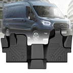 All Weather Floor Mat Liner for Ford Transit 150/250/350 (2022–2025)