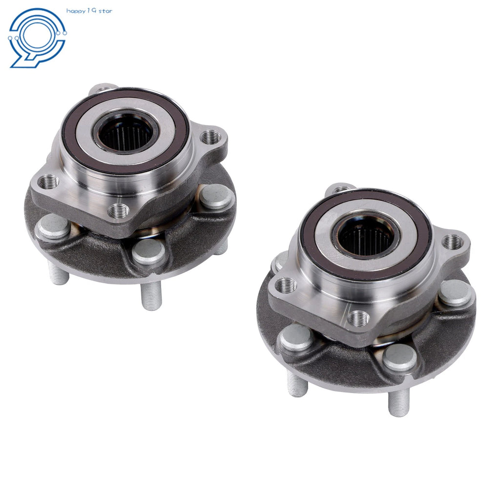 Front Wheel Bearing Hub 5 Lugs Pair for Subaru Forester Impreza (2014–2018)