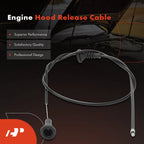 Rear Side Hood Release Cable for BMW X3 (2004-2010)