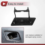 Front Right Washer Nozzle Cover for Mercedes-Benz GL450 (2007-2012) Black