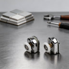 4X Zinc Alloy Shower Door Rollers for Home Tool (25mm Wheel)