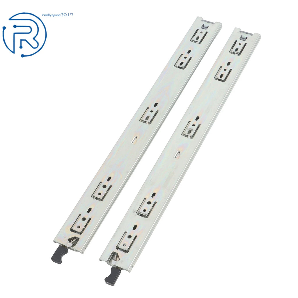 1 Pair Heavy Duty Drawer Slides for Universal Use (20 Inch, 150 Lbs)