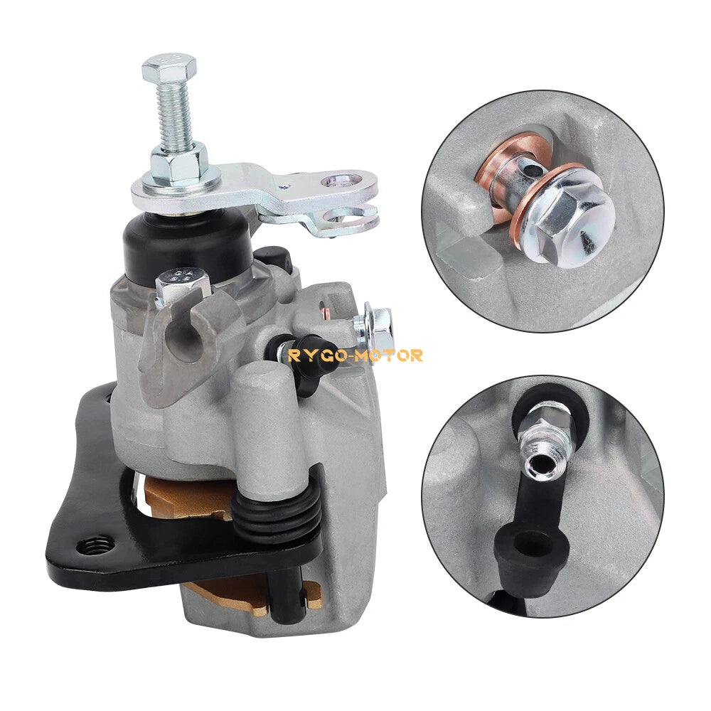Rear Left Brake Caliper for Kawasaki Mule PRO FX FXR FXT DX DXT (2015–2023) 43080-0163