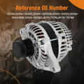 12V Alternator 115 Amp for Dodge Avenger L4 2.4L (2008–2013)