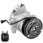 AC Compressor w/ Clutch for Ford Focus (2008–2011) & Transit Connect (2010–2013)