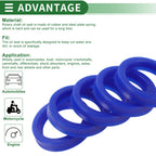 Set of 5 Oil Seal Rotary Shaft Seal 38x50x10mm High Pressure TPU