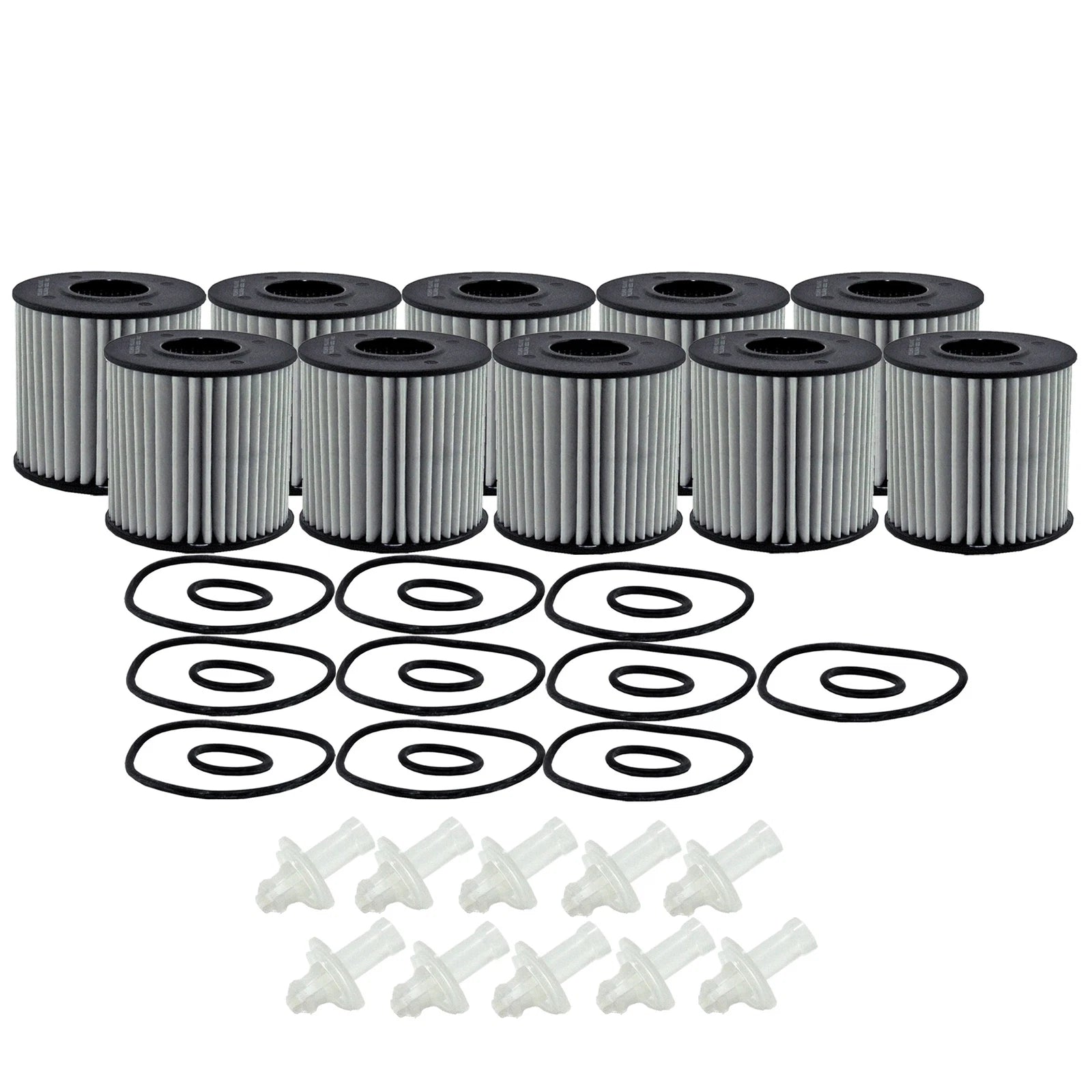 Set of 10 Engine Oil Filters for Lexus Scion Toyota (Wix XP)