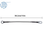 Set of 2 Tailgate Cables for Chevy GMC C/K 1500 2500 3500 (1999-2007)
