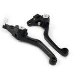 Black CNC Pivot Brake Clutch Levers for Honda XR250 XR400 (1995-2007)