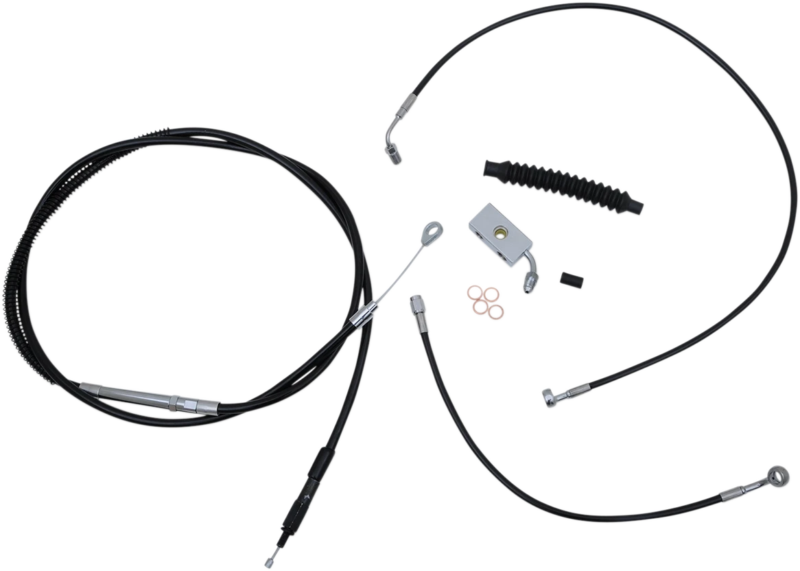 Handlebar Cable/Brake Line Kit for LA Choppers (12" - 14" Handlebars)