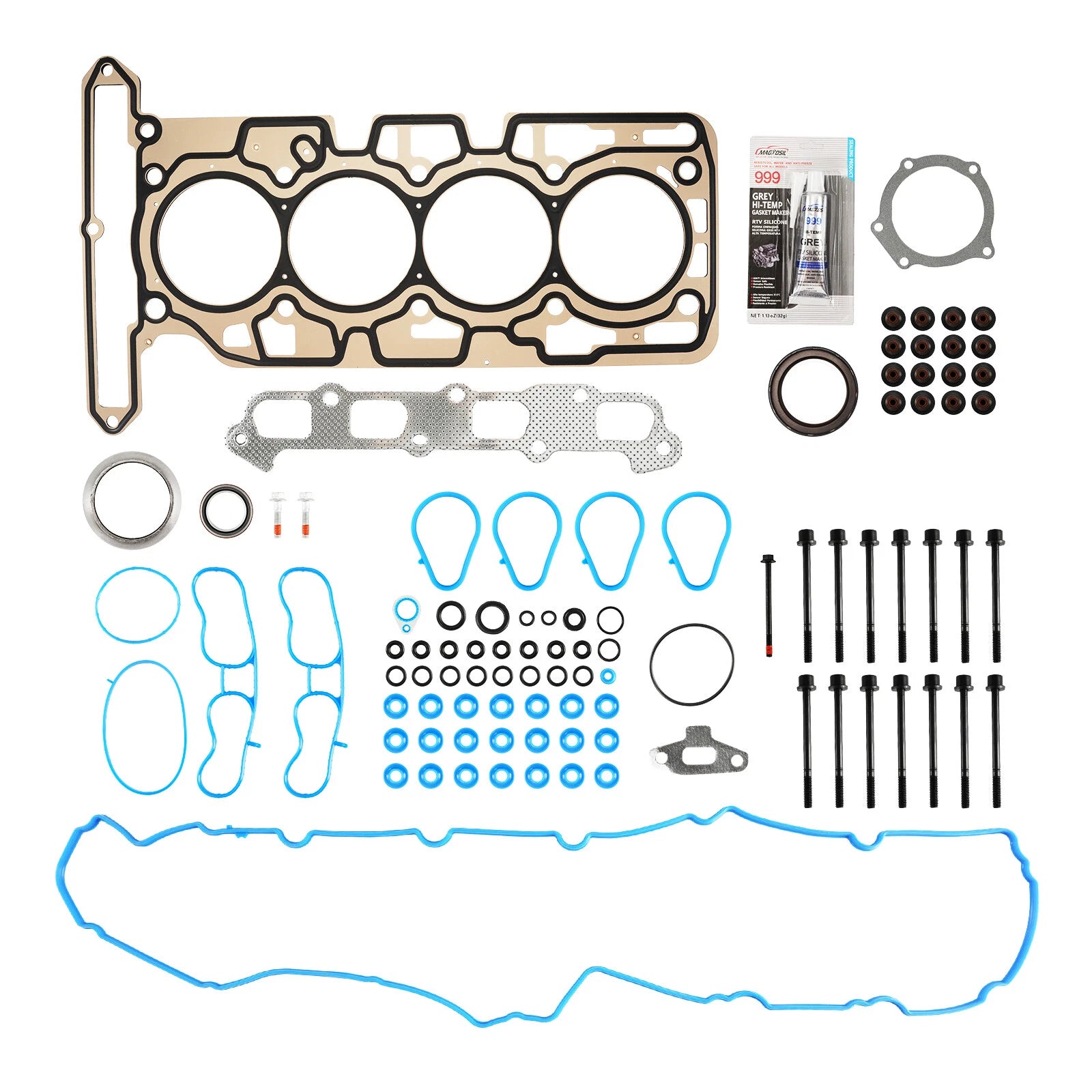 Head Gasket Set with Head Bolts for Chevrolet Corolado GMC Isuzu 2.9 (2007–2012)