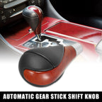 Automatic Gear Shift Knob for Lexus ES350 (2007–2012) Black Faux Leather