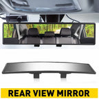 270MM Wide Convex Clip-On Rear View Tint Mirror - Universal Fit
