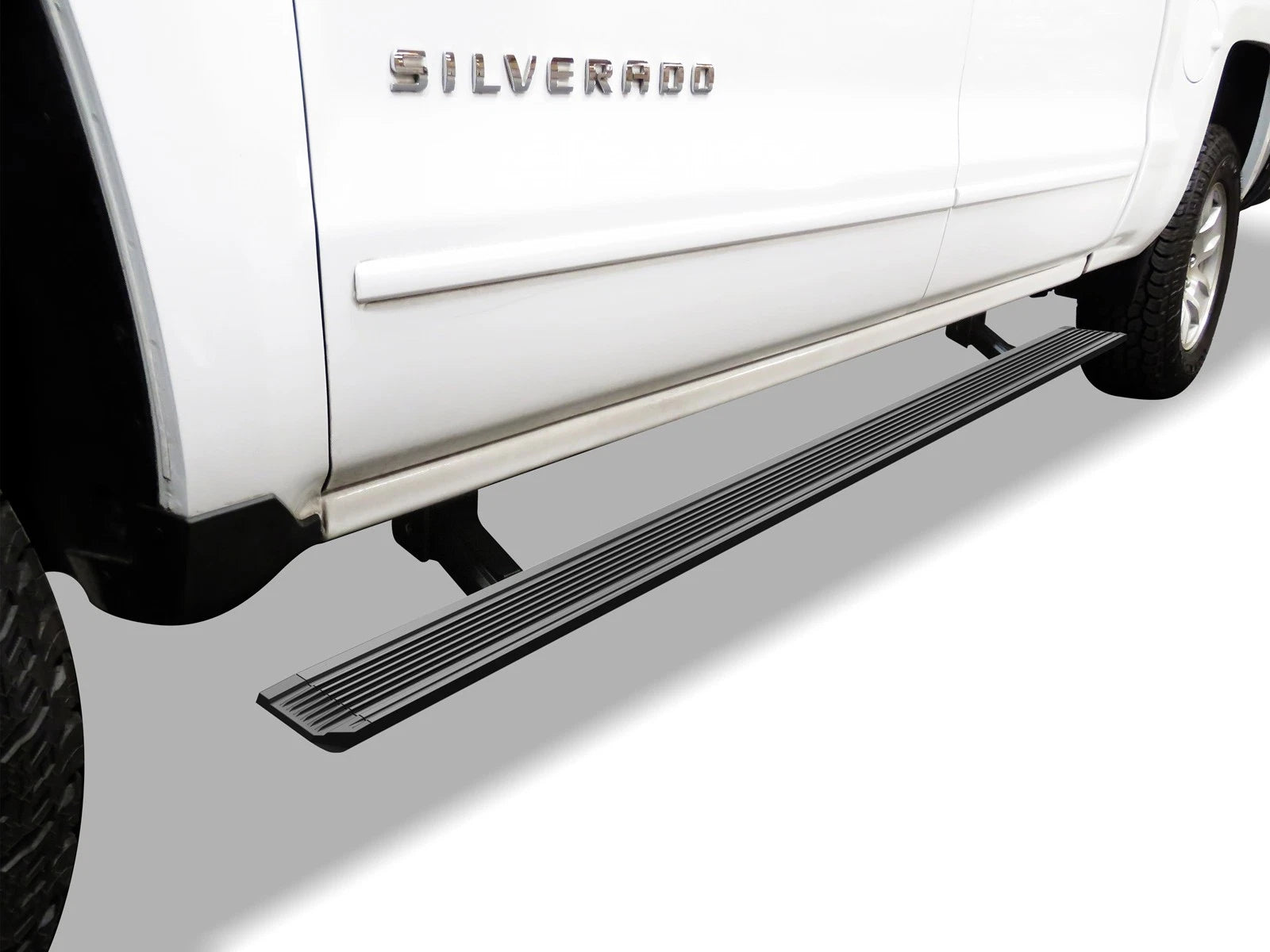 Set of 2 Power Side Steps for Silverado Sierra Double Cab (2014-2018)
