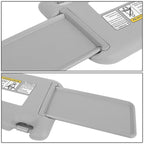 Left Driver Side Sun Visor for Toyota RAV4 (2006–2012) - Grey