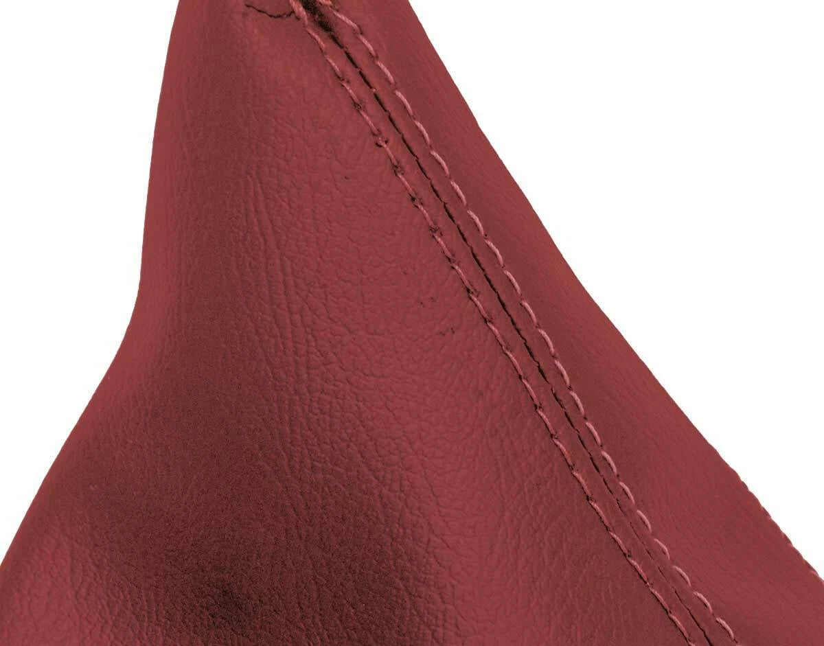 Leather Automatic Shift Boot Cover for BMW E81 E82 E87 (2004–2013) Red