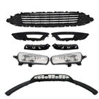 Chrome Grille Set for Ford Focus (2015–2018) W/Fog Light