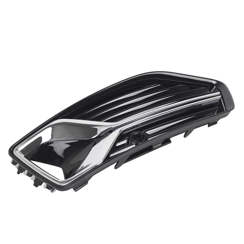 Left Front Fog Light Grille Cover Chrome Trim for Audi A6 S6 (2019–2023)