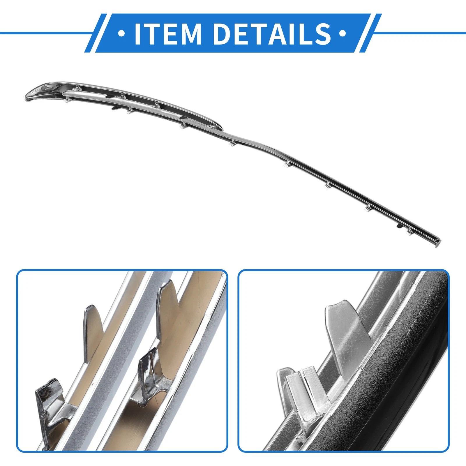 Front Left Bumper Grille Trim for Mercedes-Benz W222/S (2018–2020)