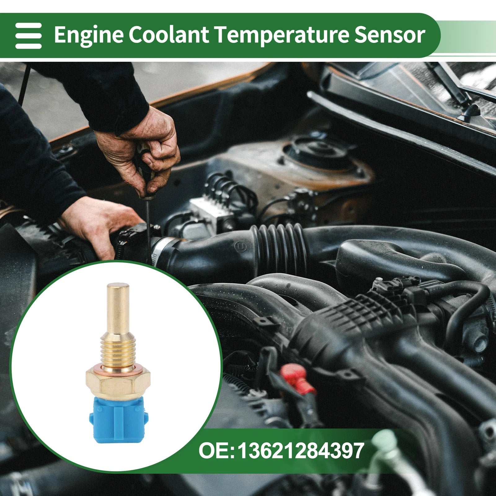Engine Coolant Temperature Sensor No. 13621284397 for Hyundai Elantra (2000)