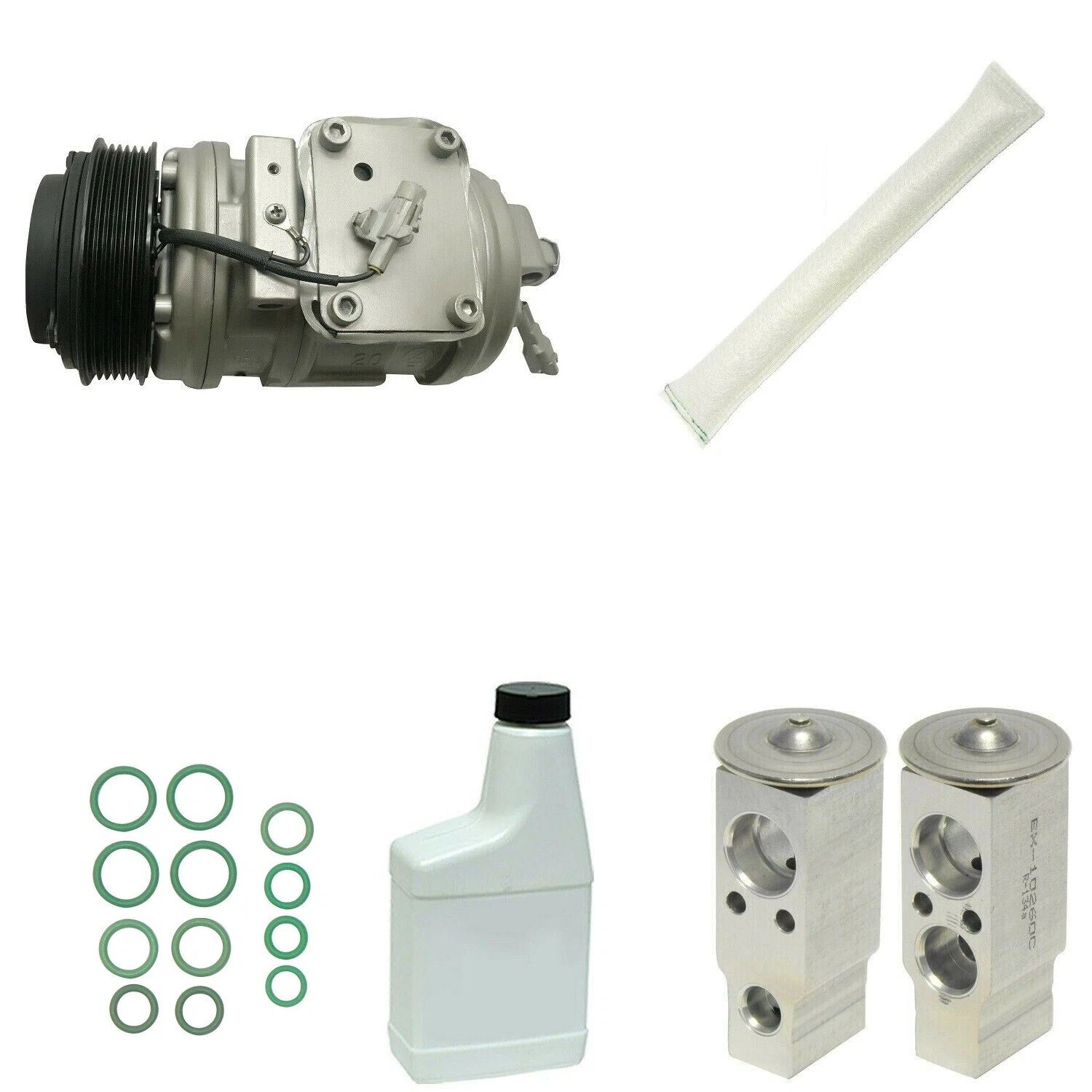 AC Compressor Kit Replacement for Toyota Land Cruiser (2010–2019)