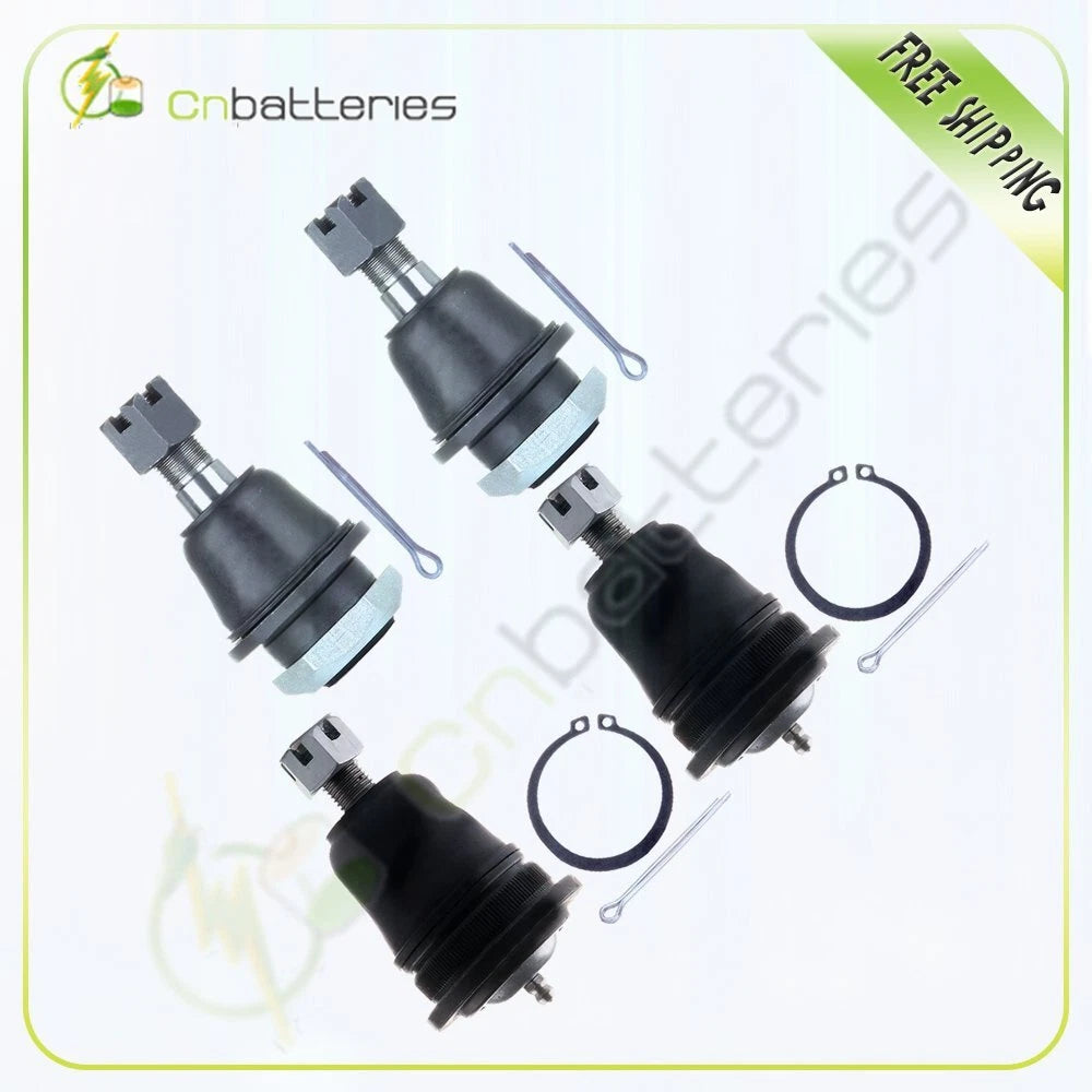 Set of 4 Upper & Lower Ball Joints for Nissan Frontier Xterra (1998–2004) K90663 K80591