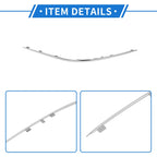 Bumper Grille Trim Garnish No. 2118852421 for Mercedes-Benz E-Class (2005–2008)