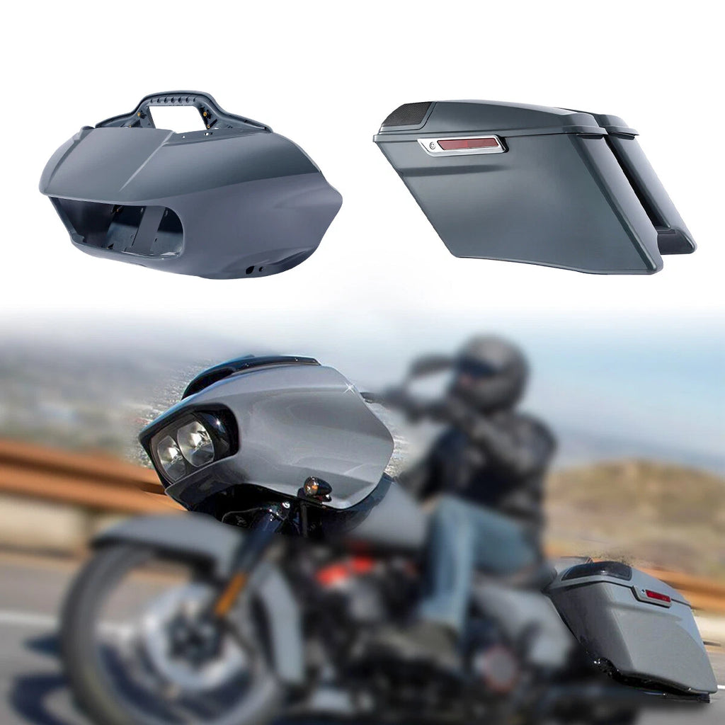 Inner Outer Fairings for Harley CVO Road Glide (2015–2023) 4" Stretched Saddlebags