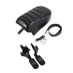 Rear Passenger Seat Pillion w/ Footpeg for Harley Sportster 883 1200 (2016–2022)