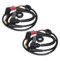 Set of 2 Front ABS Wheel Speed Sensors for Audi A4 (1996–2001) VW Passat (1998–2005)