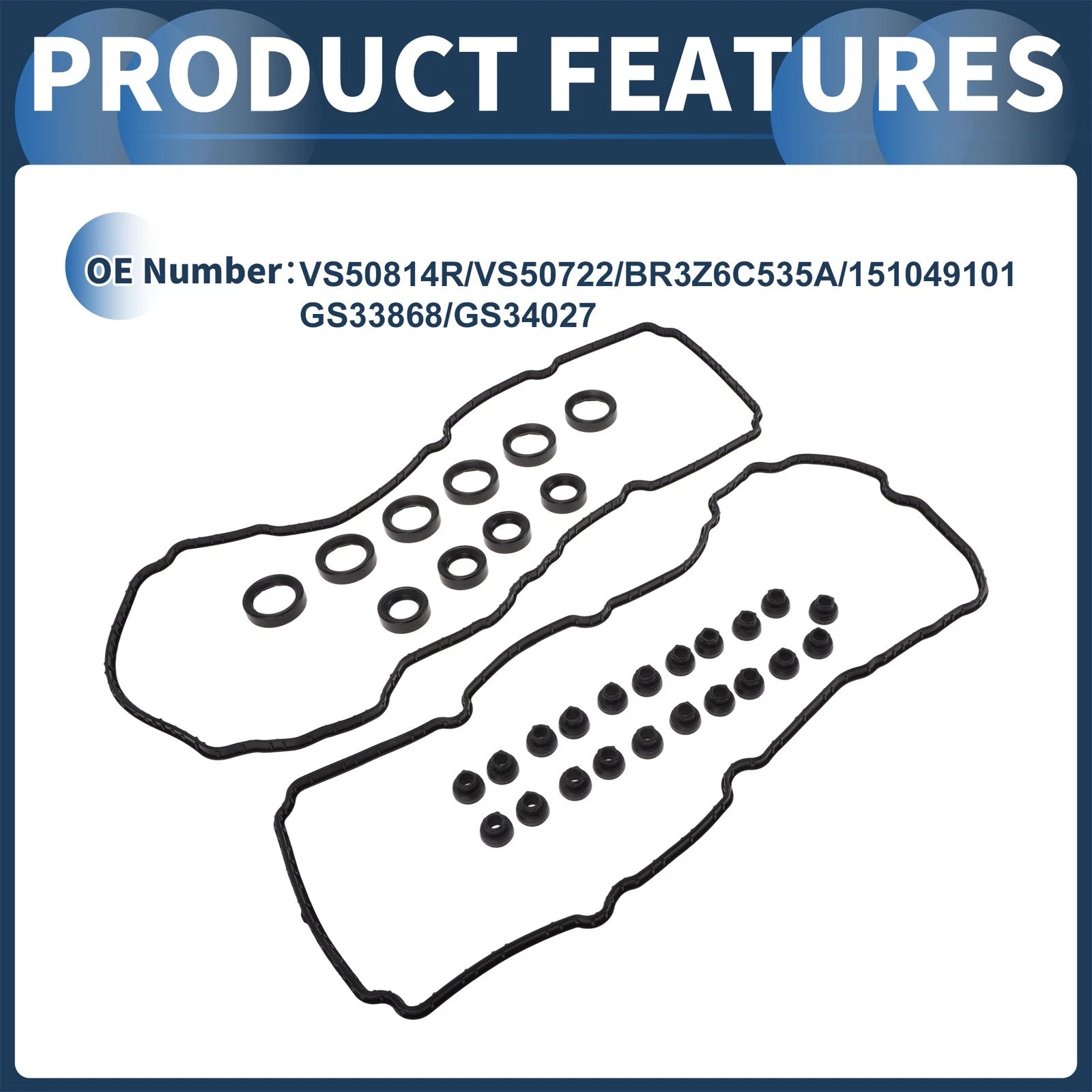 Valve Cover Gasket Set for Ford F-150 (2011–2017) VS50814R