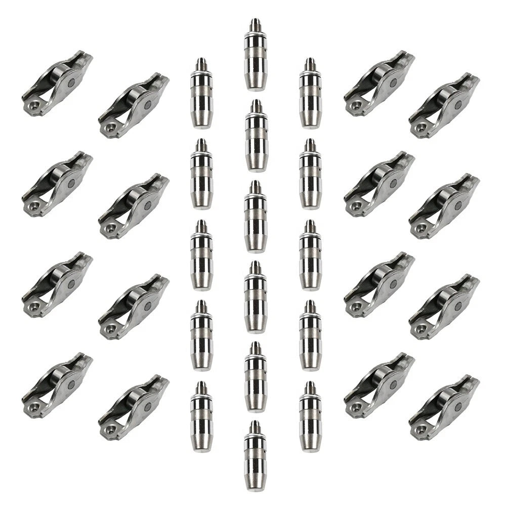 32x Rocker Arms & Valve Lifters Set for Dodge Durango Dakota Jeep 4.7L (2000–2009)