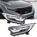 Set of 2 LED Headlights for Honda CR-V (2017–2022)