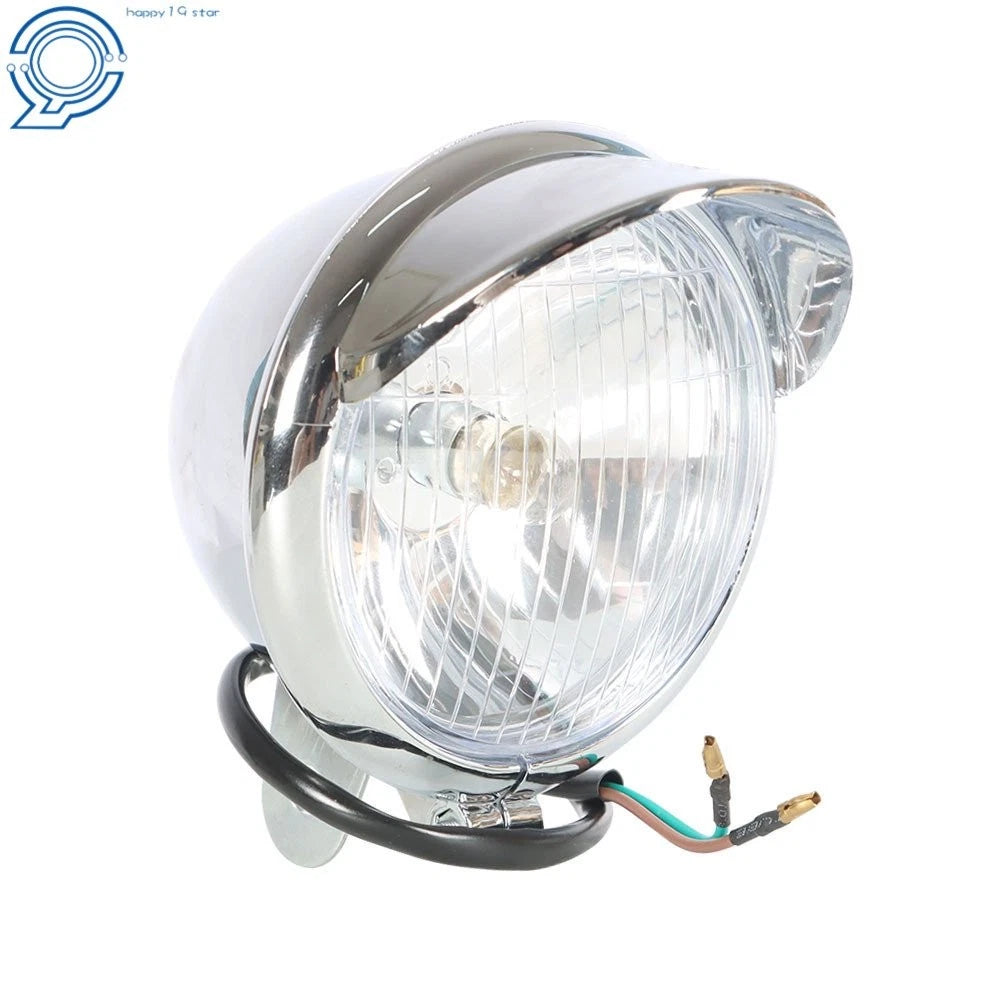 Fog Light Bar with Bracket for Motorcycle (Chrome)
