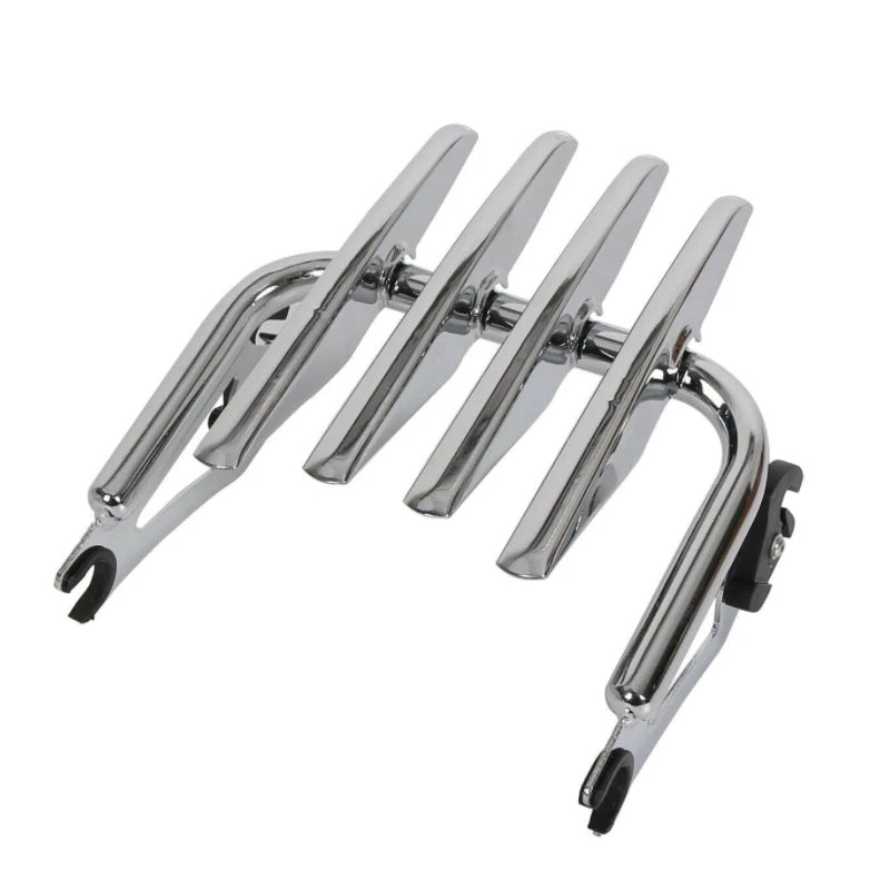 Chrome Stealth Luggage Rack for Harley Touring CVO Street Glide Road King (2009–2026)