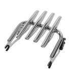 Chrome Stealth Luggage Rack for Harley Touring CVO Street Glide Road King (2009–2026)