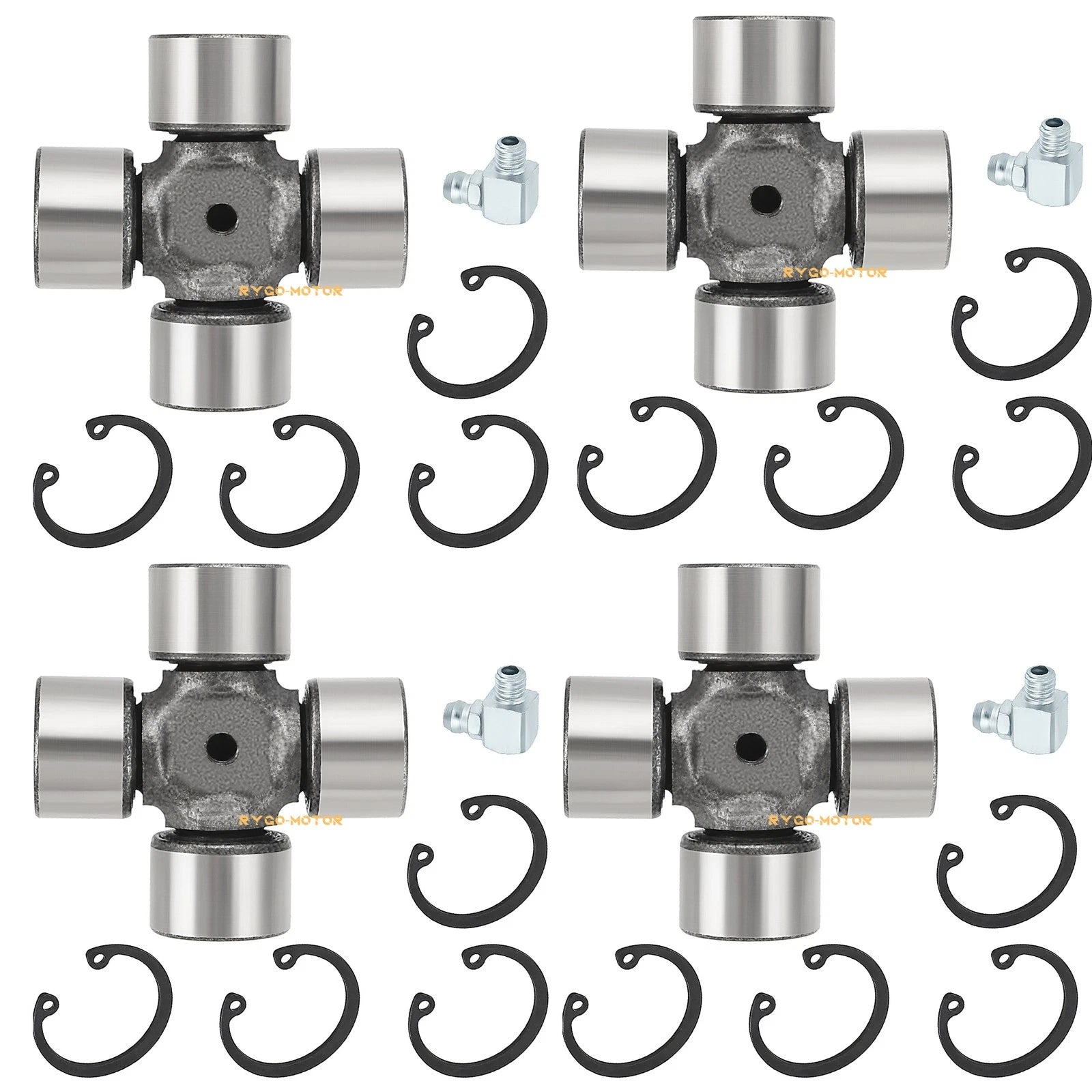 Set of 4 Drive Shaft Universal Joints for Can-Am (715900186, 715900326)