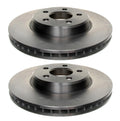 Set of 2 Rear Vented Disc Brake Rotors 320mm for Dodge Challenger