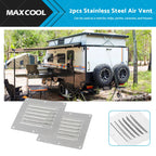 Rectangular Air Vent for Caravan Boat Wall Eave